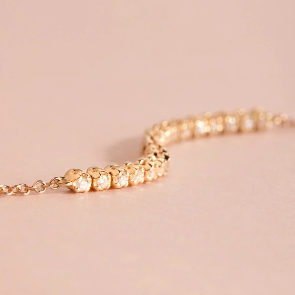 Catbird One O’Clock Demi Tennis Bracelet - Picture 4 of 7
